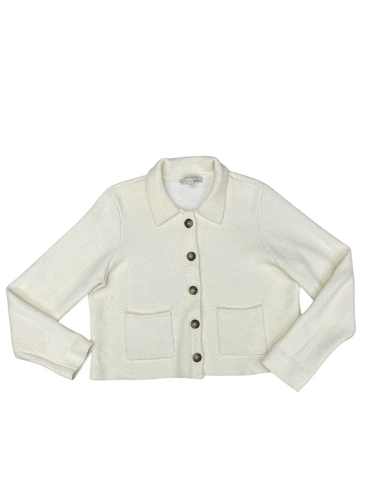 Sweater Cardigan By Favorite Daughter In Cream, Size: L