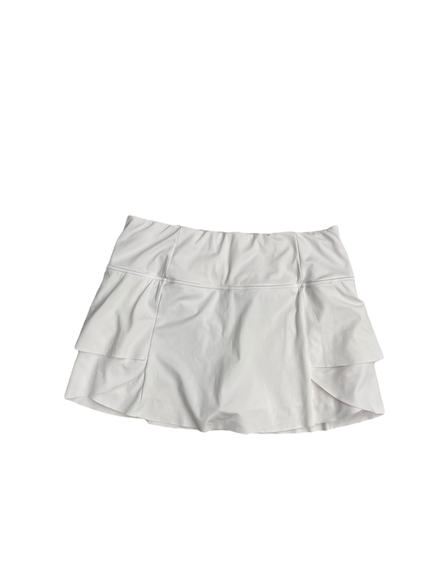 Athletic Skort By Athleta In White, Size: M