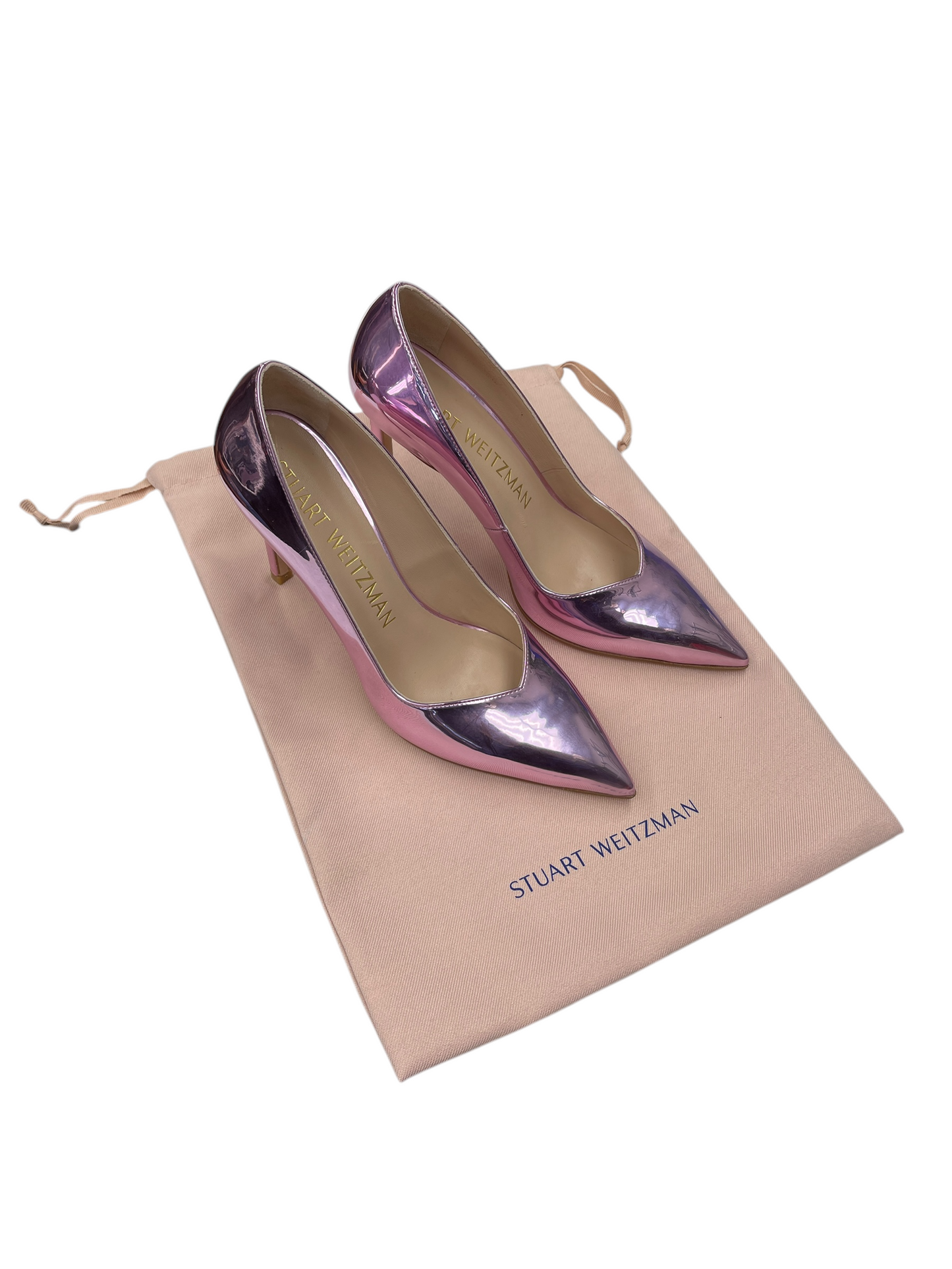 Shoes Heels Stiletto By Stuart Weitzman In Pink, Size: 8