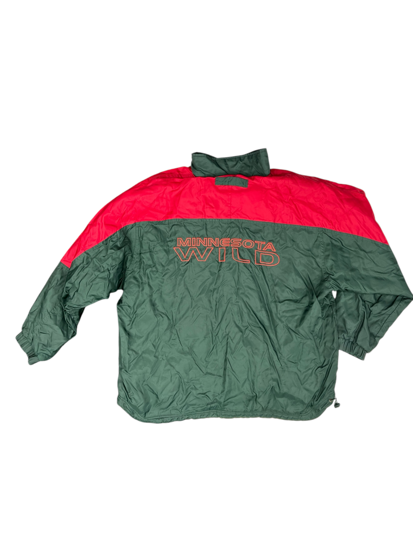 Athletic Jacket By Nhl In Green & Red, Size: Xl