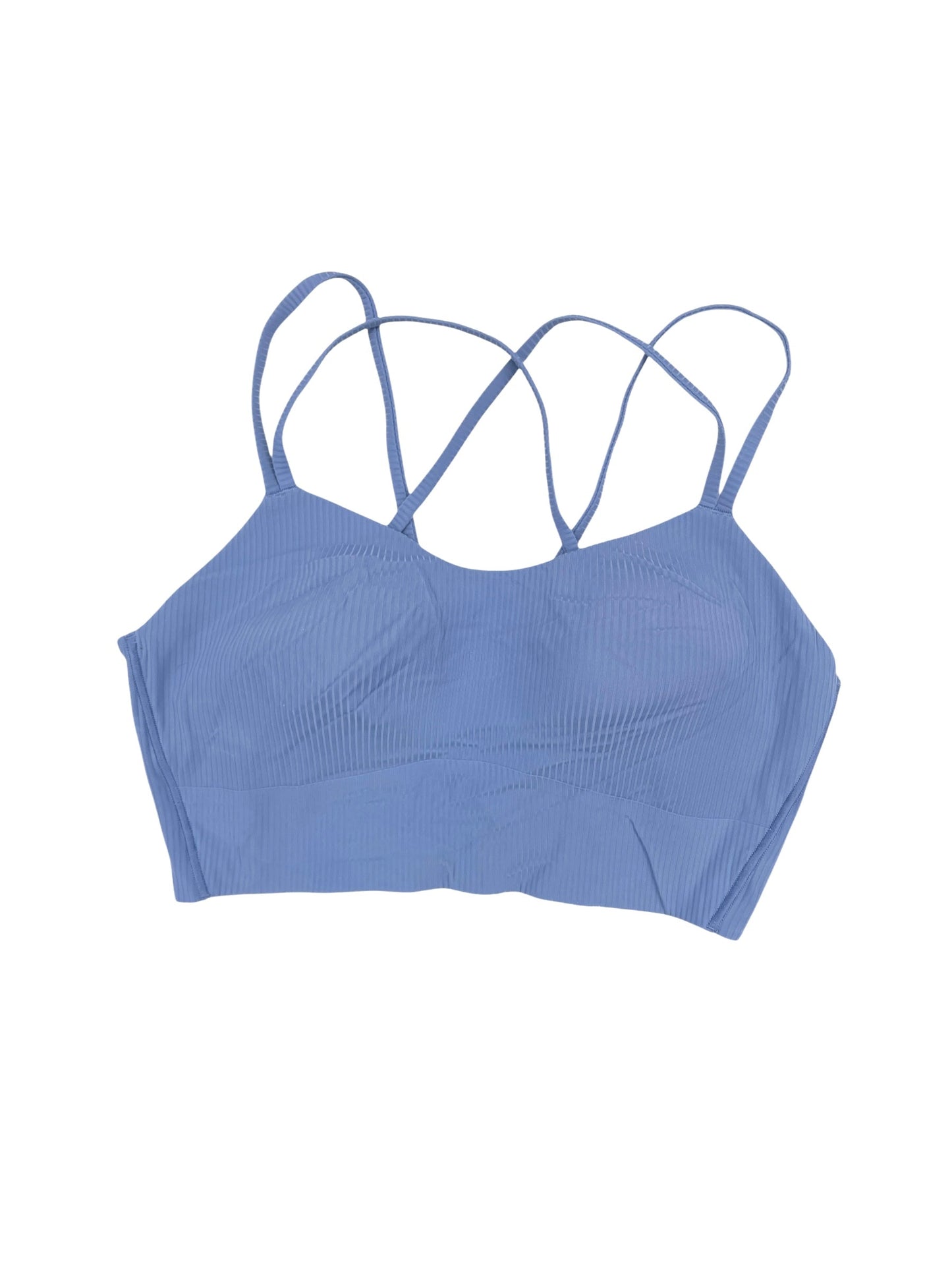 Athletic Bra By Lululemon In Blue, Size: 10