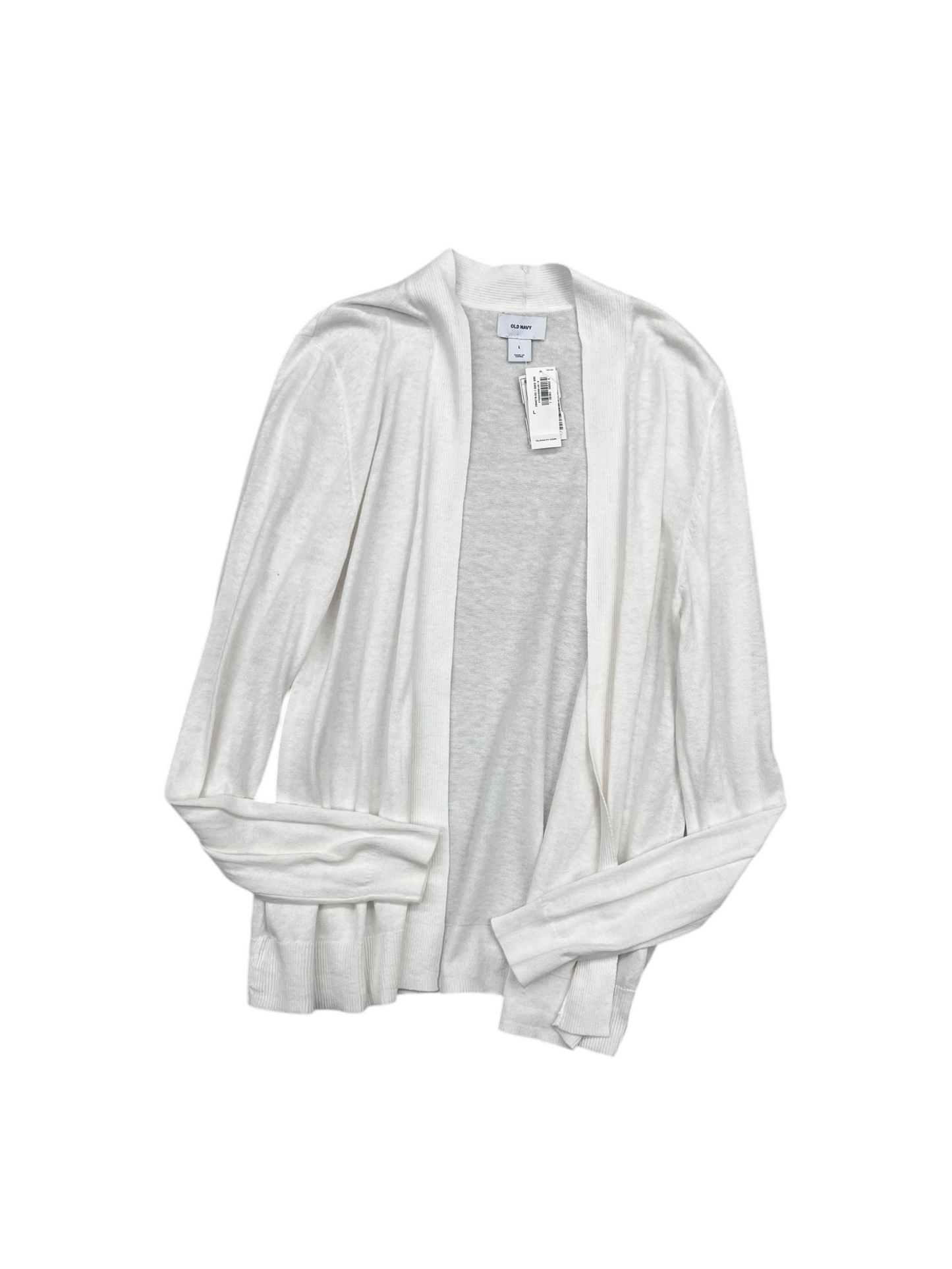 Cardigan By Old Navy In White, Size: L