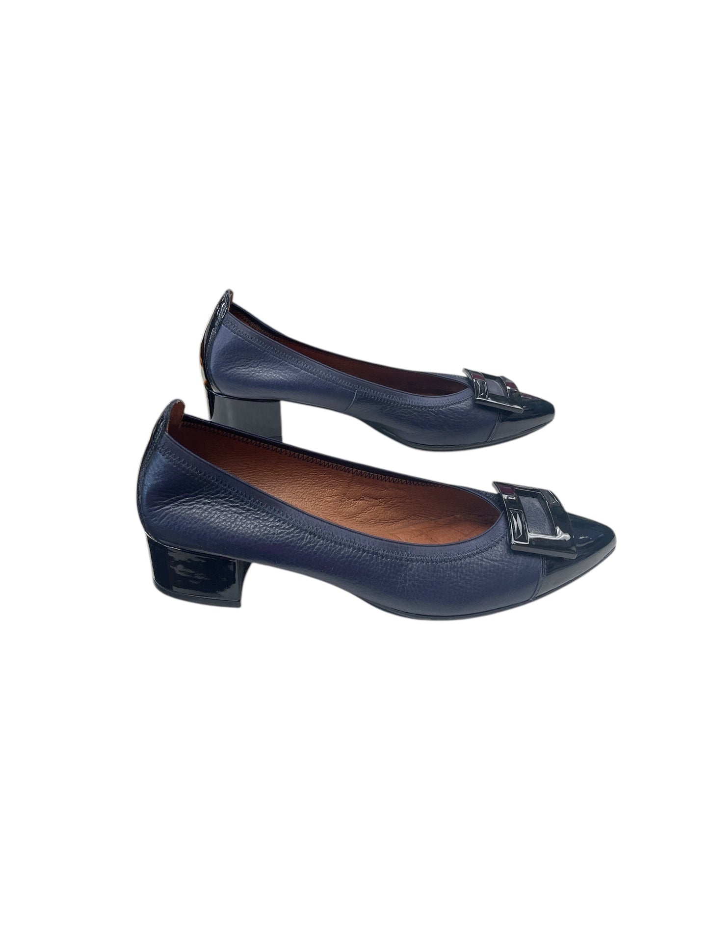 Shoes Heels Block By Hispanitas In Navy, Size: