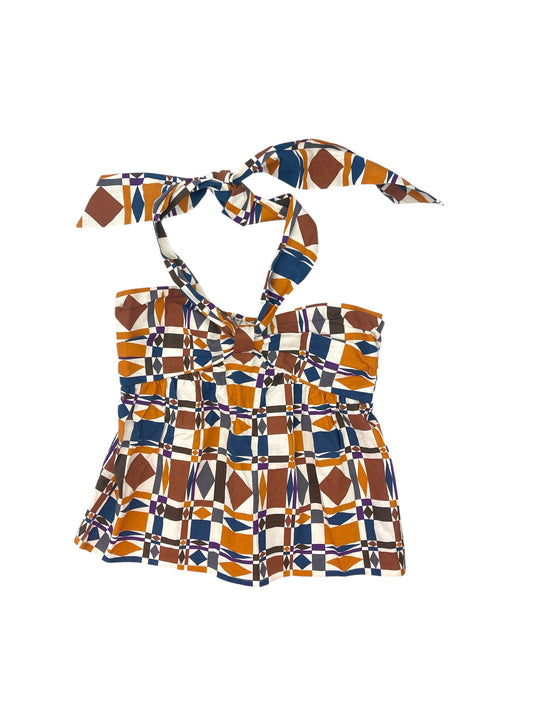 Top Sleeveless By Sezane In Geometric Pattern