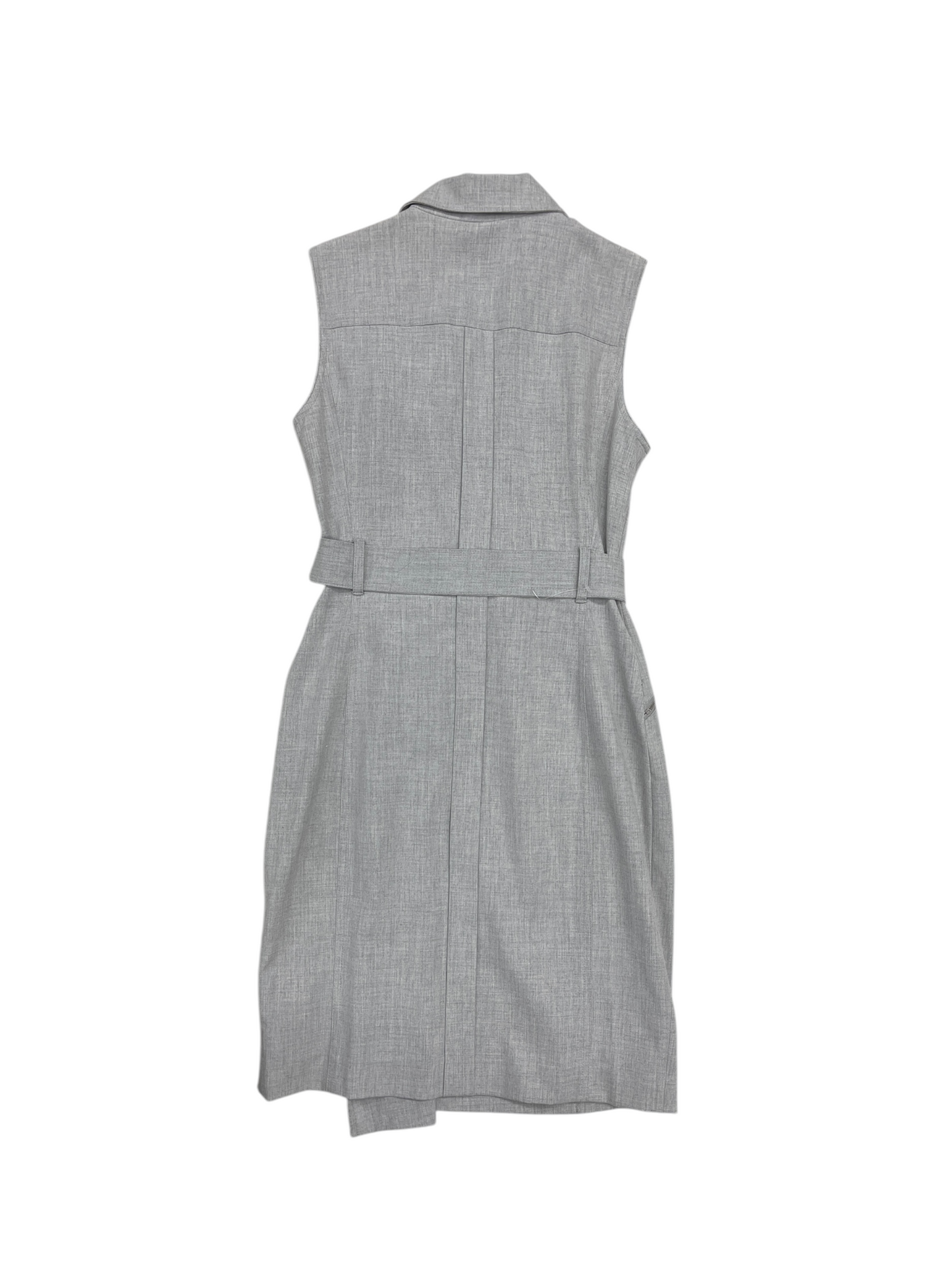 Dress Party Midi By Calvin Klein In Grey, Size: 4