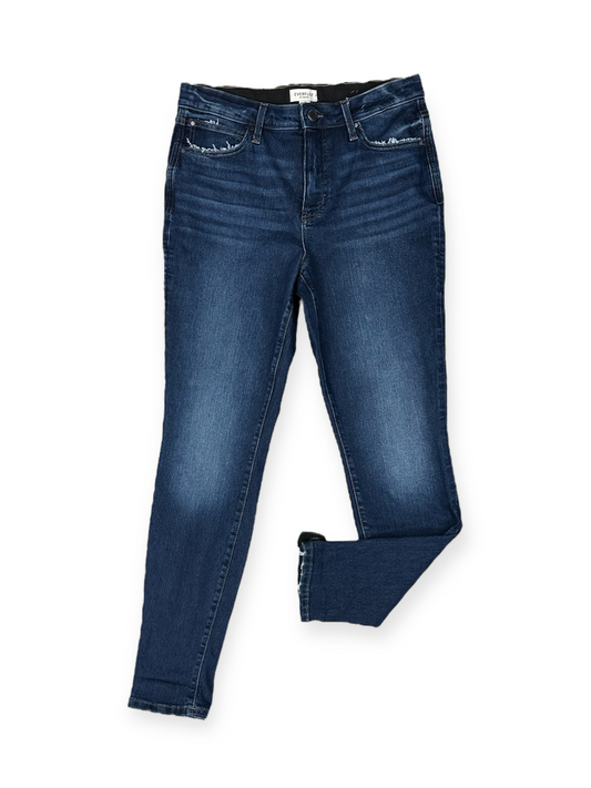 Jeans Skinny By Maurices In Blue Denim, Size: 14