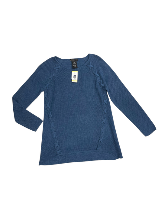 Sweater By Design History In Blue, Size: M