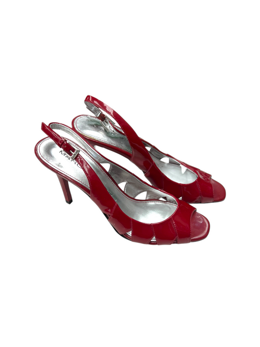 Shoes Heels Stiletto By Marc Fisher In Red, Size: 7