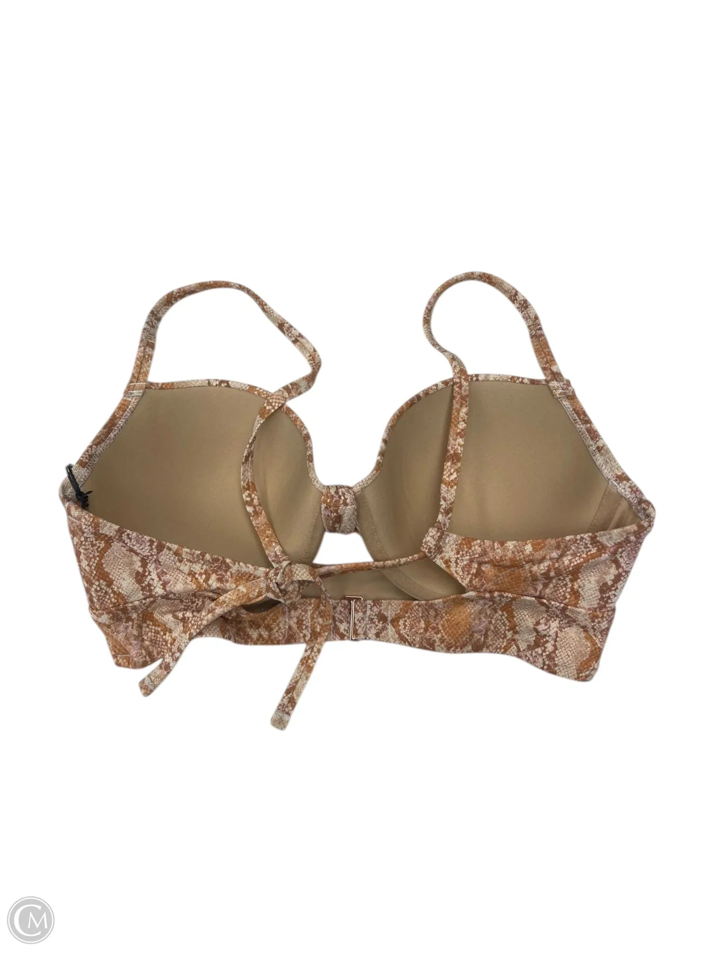 Swimsuit Top By Shade & Shore In Animal Print, Size: 0