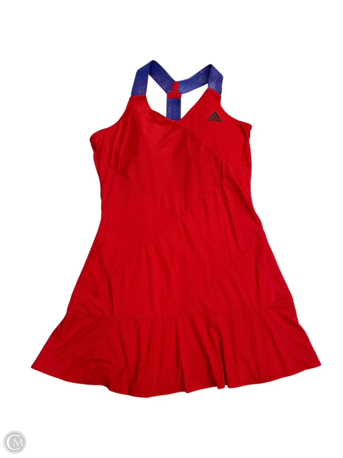 Athletic Dress By Adidas In Red, Size: L