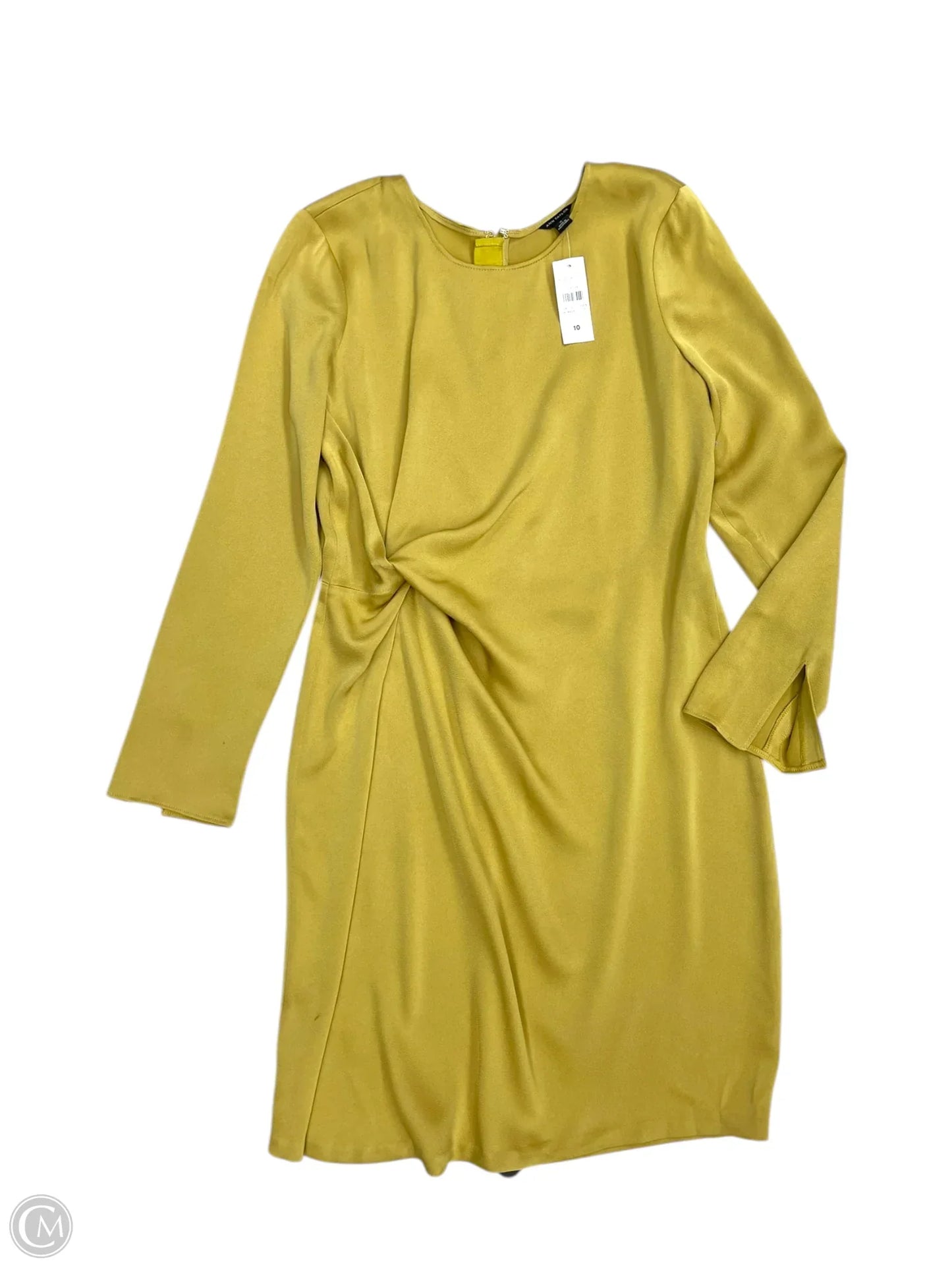 Dress Party Midi By Ann Taylor In Green, Size: 10