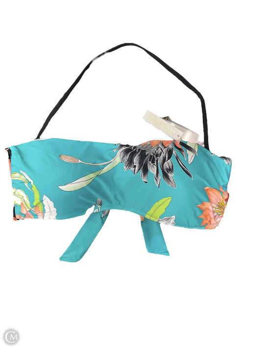 Swimsuit Top By Trina Turk In Aqua, Size: 10