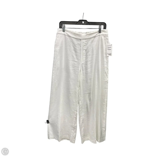 Pants Wide Leg By Nordstrom In White, Size: 10