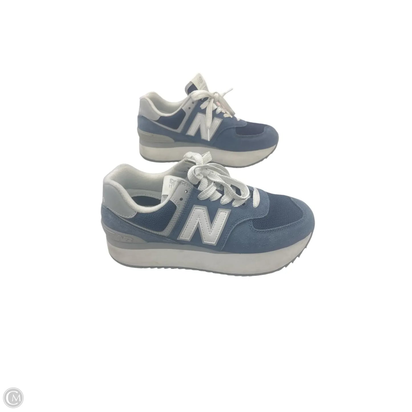 Shoes Athletic By New Balance In Blue, Size: 9.5