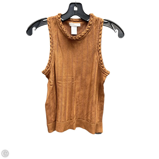 Top Sleeveless By Design History In Orange, Size: S