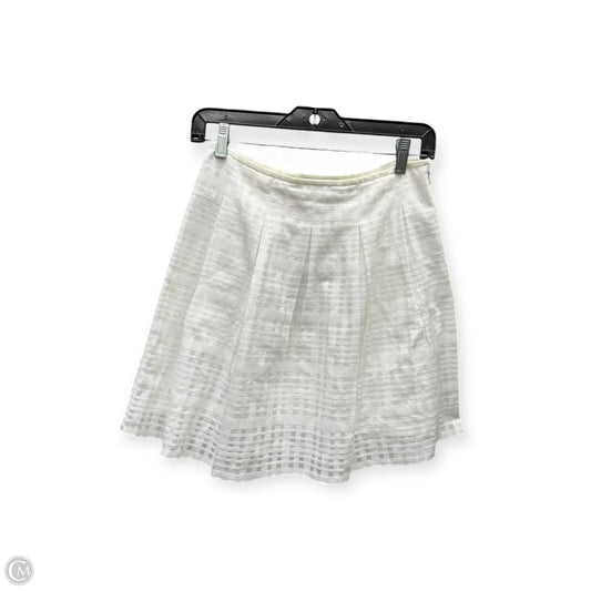 Skirt Midi By Vince In White, Size: 0p