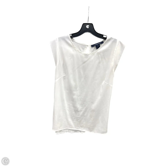 Top Sleeveless By French Connection In Ivory, Size: M