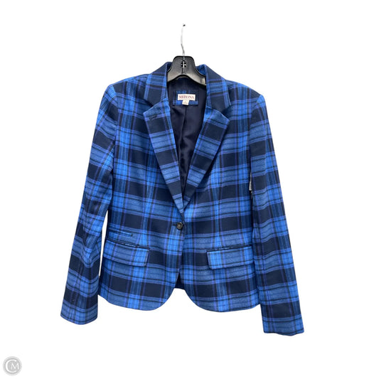 Blazer By Merona In Plaid Pattern, Size: 6