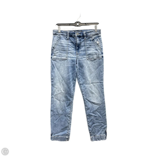 Jeans Straight By Kut In Blue Denim, Size: 6