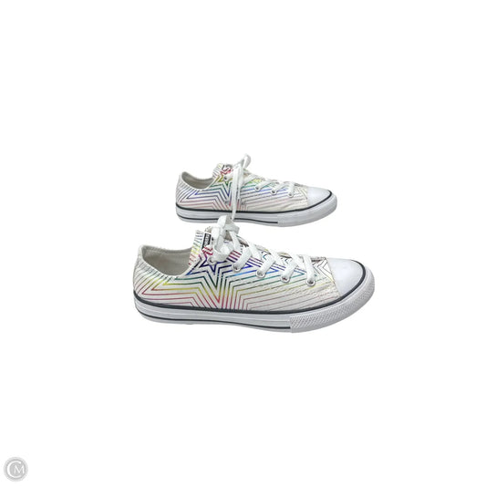 Shoes Athletic By Converse In Striped Pattern, Size: 5