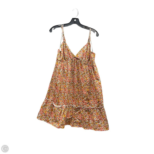 Dress Casual Midi By Wild Fable In Orange, Size: L