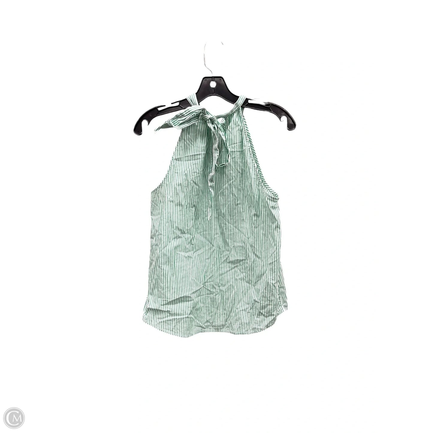 Top Sleeveless By J. Crew In Green, Size: 4
