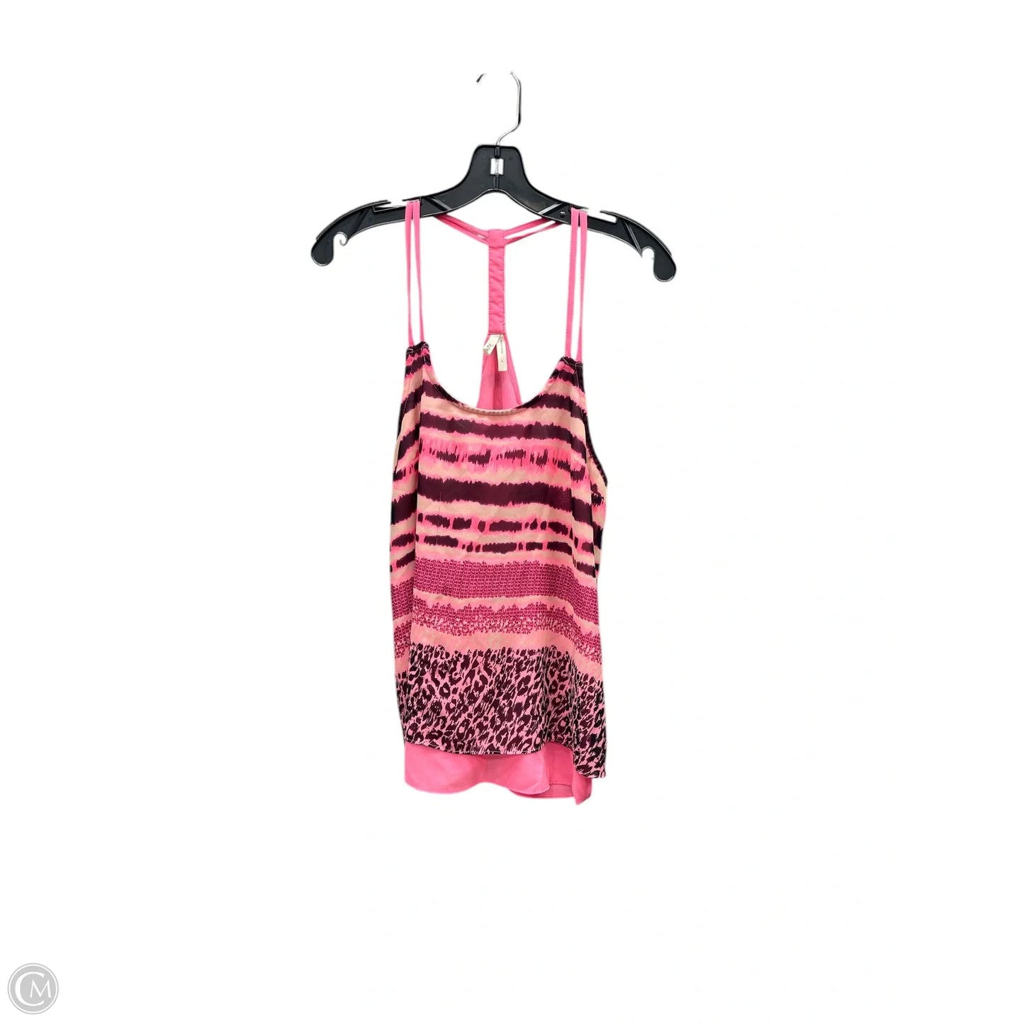 Top Sleeveless By Truth In Pink, Size: L