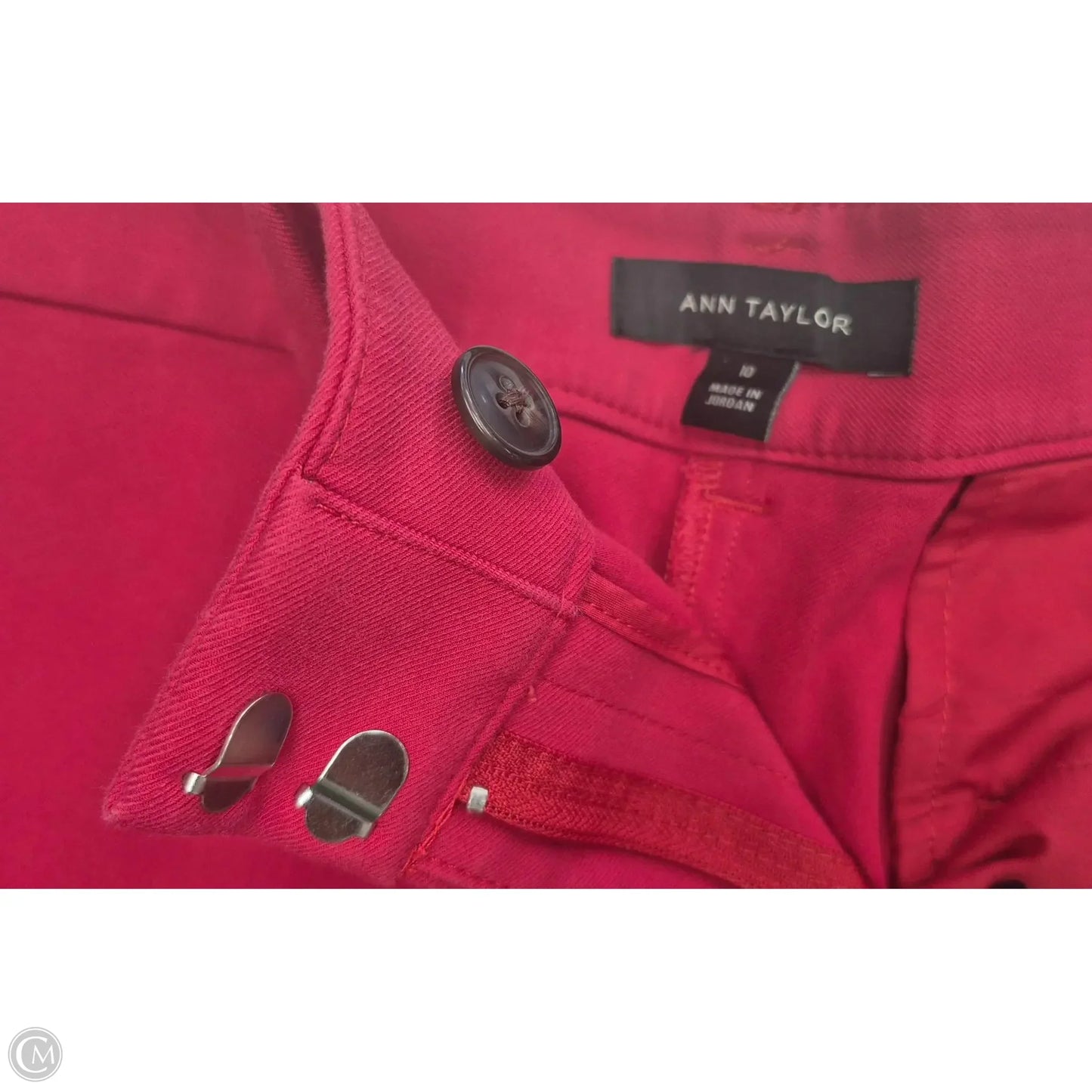 Shorts By Ann Taylor In Red, Size: 10