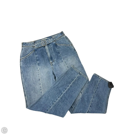 Jeans Straight By Madewell In Blue Denim, Size: 4