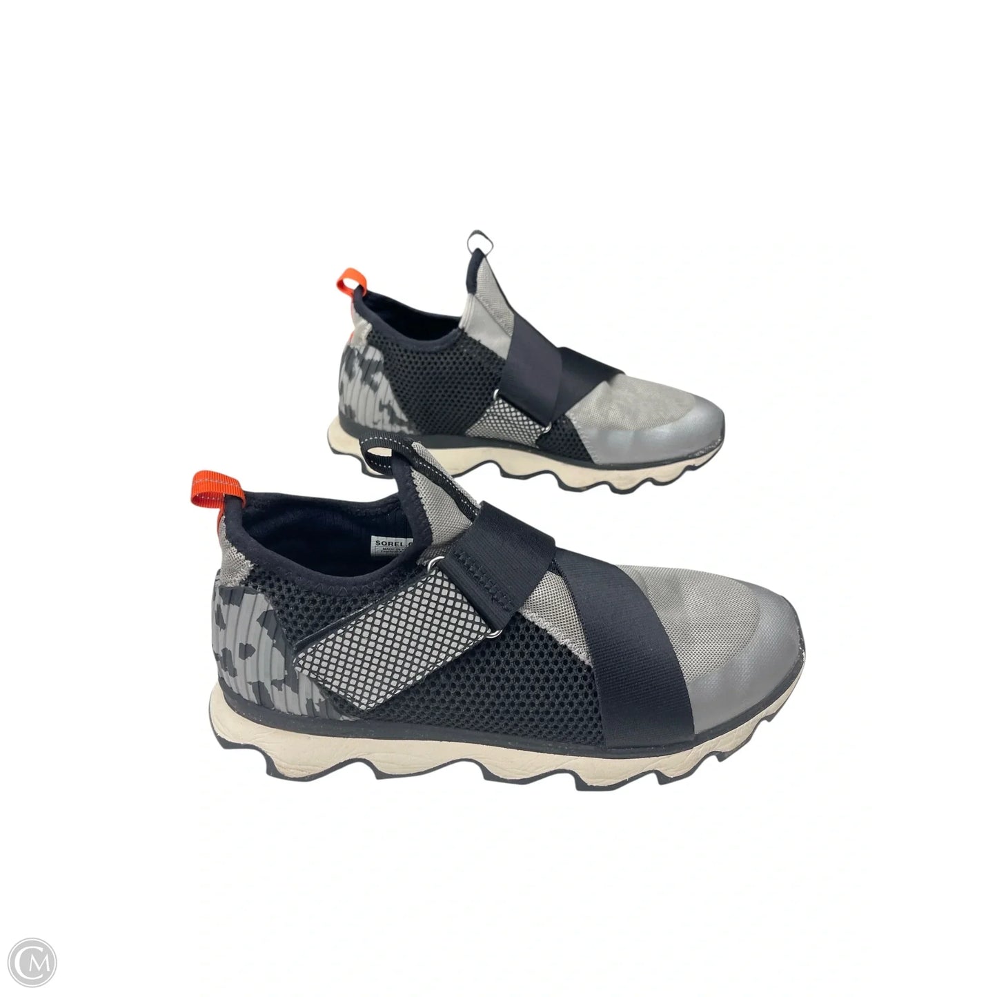 Shoes Sneakers By Sorel In Black & Grey, Size: 10