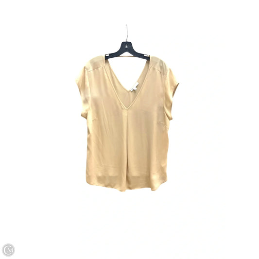 Top Short Sleeve By Dr2 In Beige, Size: Xl