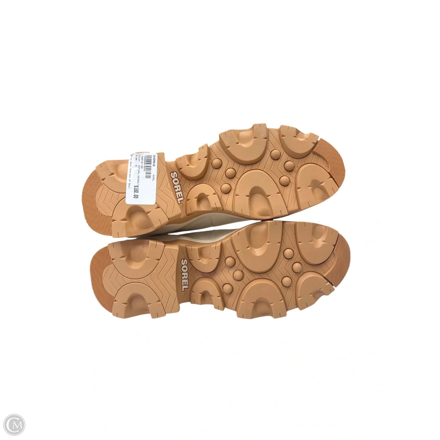 Boots Ankle Heels By Sorel In Cream, Size: 9