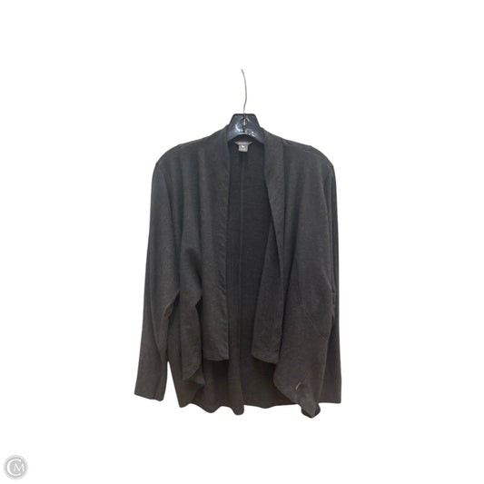 Cardigan By Eddie Bauer In Grey, Size: L