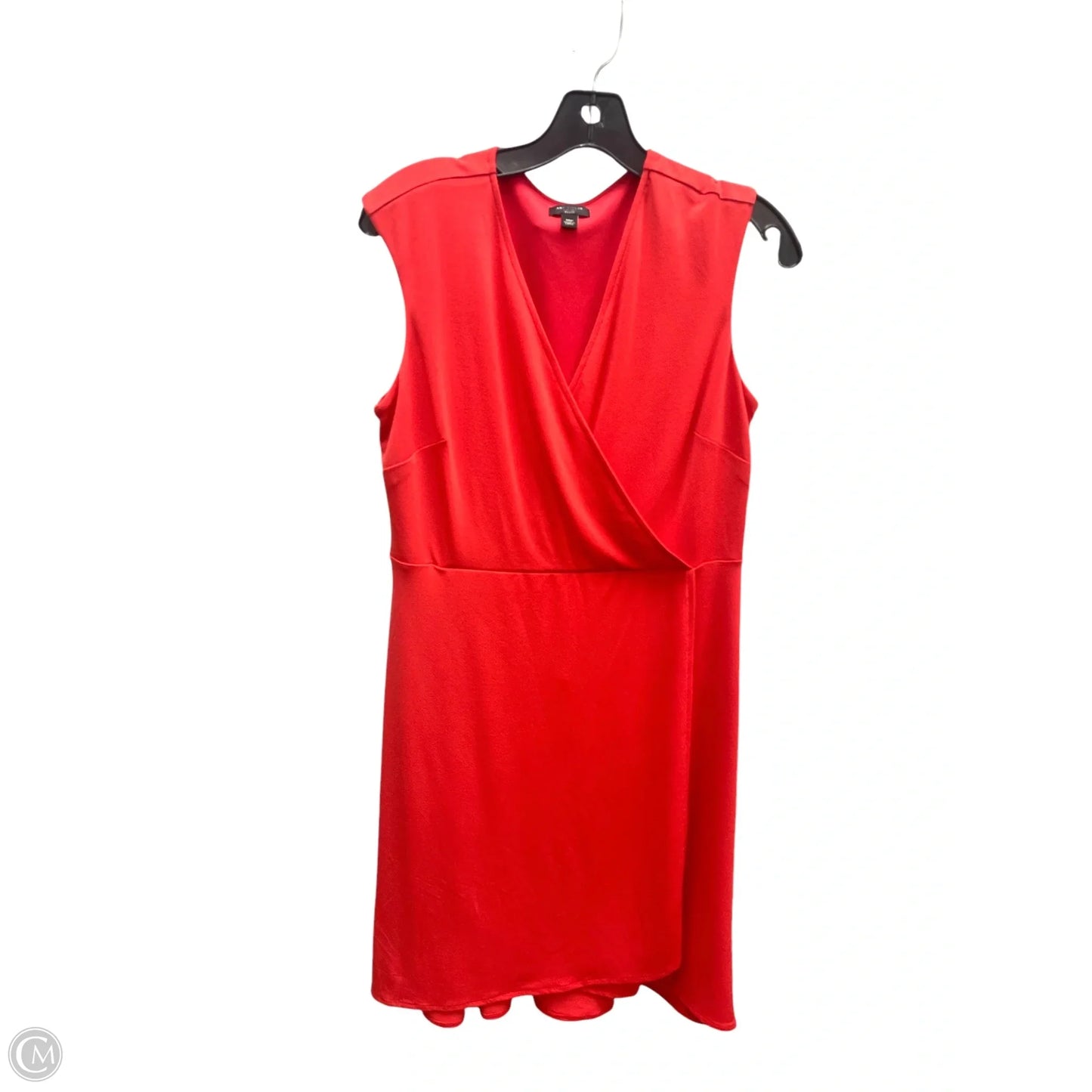 Dress Casual Midi By Ann Taylor In Red, Size: 10p