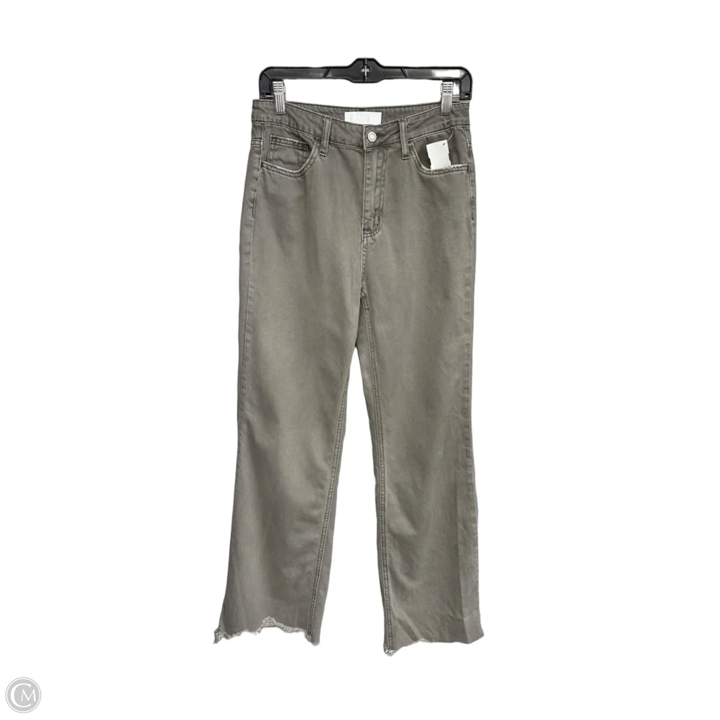 Jeans Flared By Vervet In Green, Size: 26