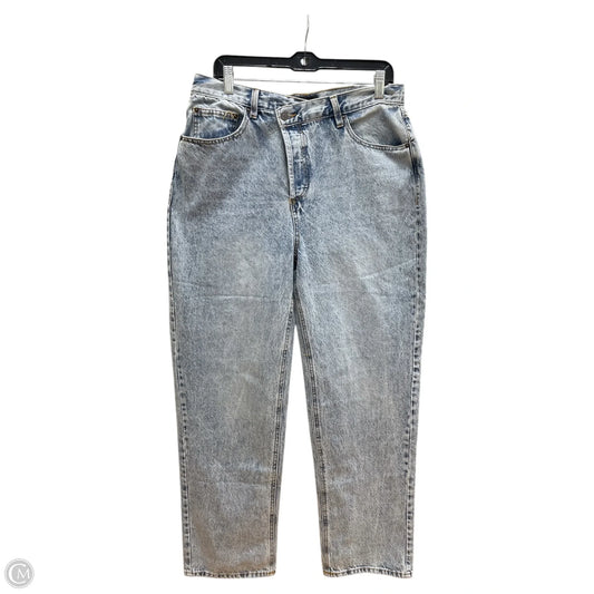 Jeans Straight By Fashion Nova In Blue Denim, Size: 12