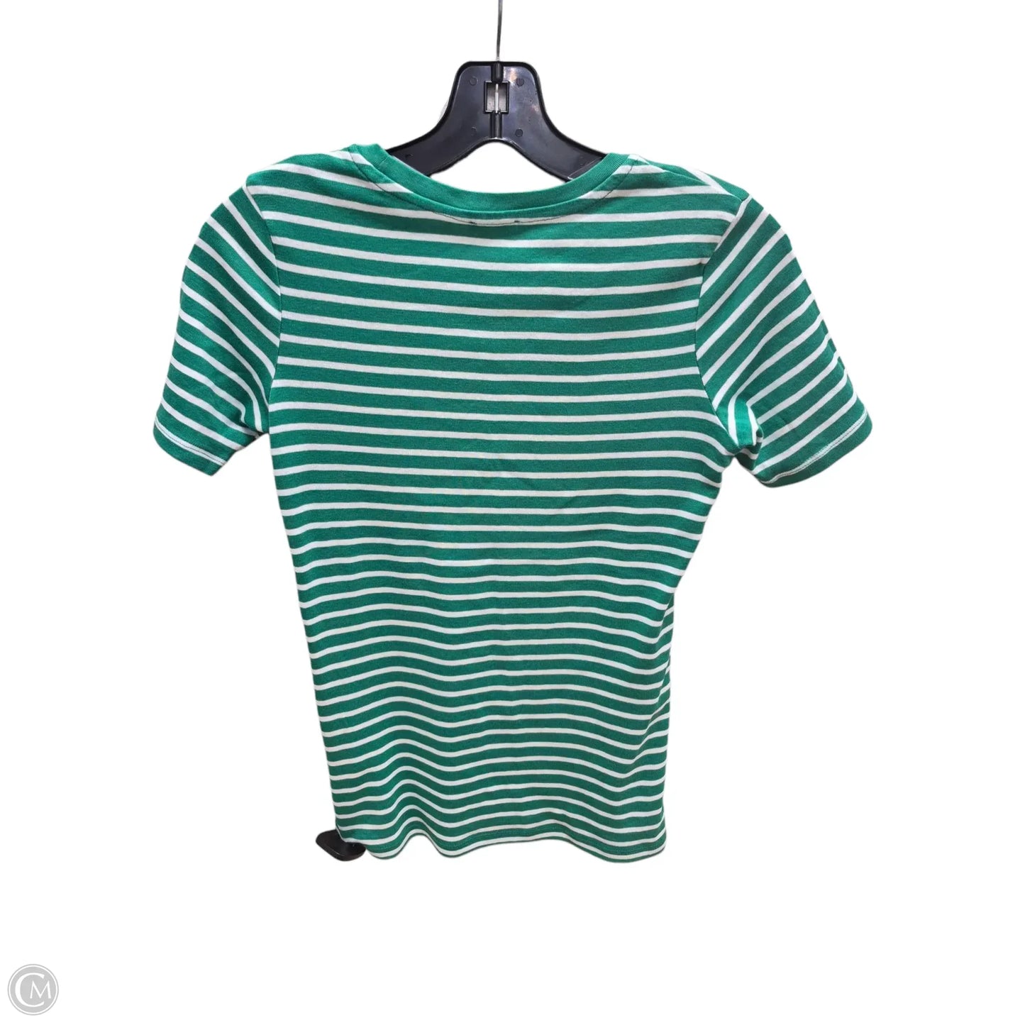 Top Short Sleeve By Clothes Mentor In Striped Pattern, Size: Xs