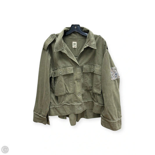 Jacket Other By Tiny In Green, Size: L