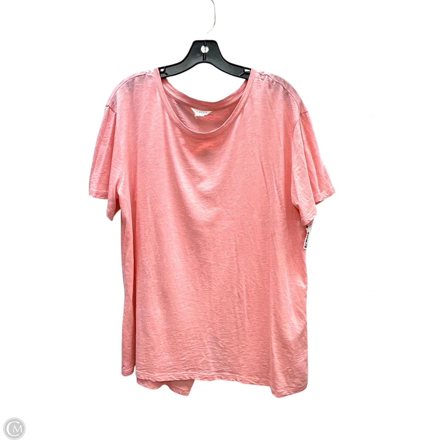 Top Short Sleeve By Caslon In Pink, Size: Xl