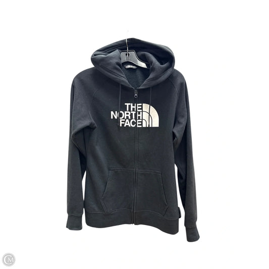 Sweatshirt Hoodie By The North Face In Black & White, Size: M