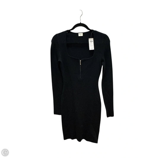 Dress Casual Midi By Abercrombie And Fitch In Black, Size: S