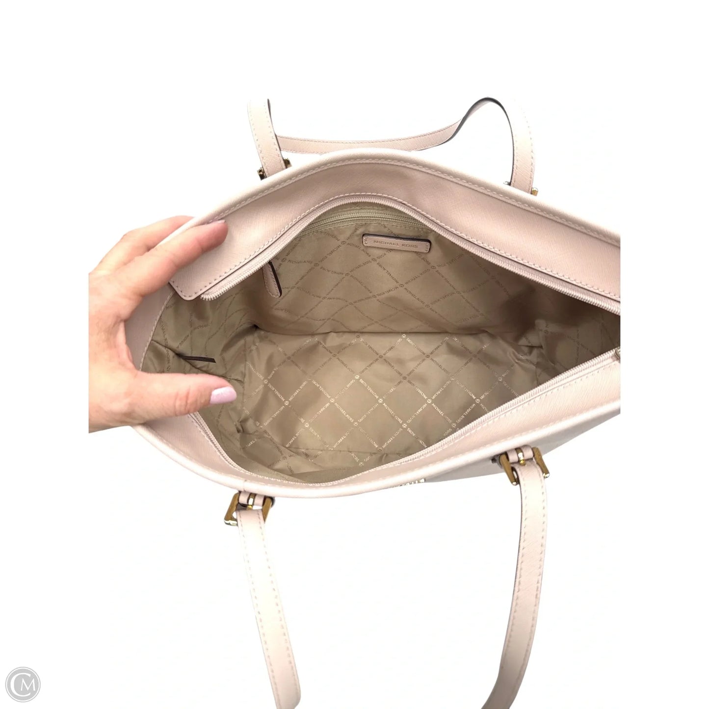 Tote Designer By Michael Kors, Size: Large