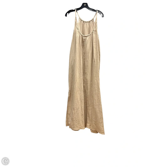 Dress Casual Maxi By Universal Thread In Tan, Size: M