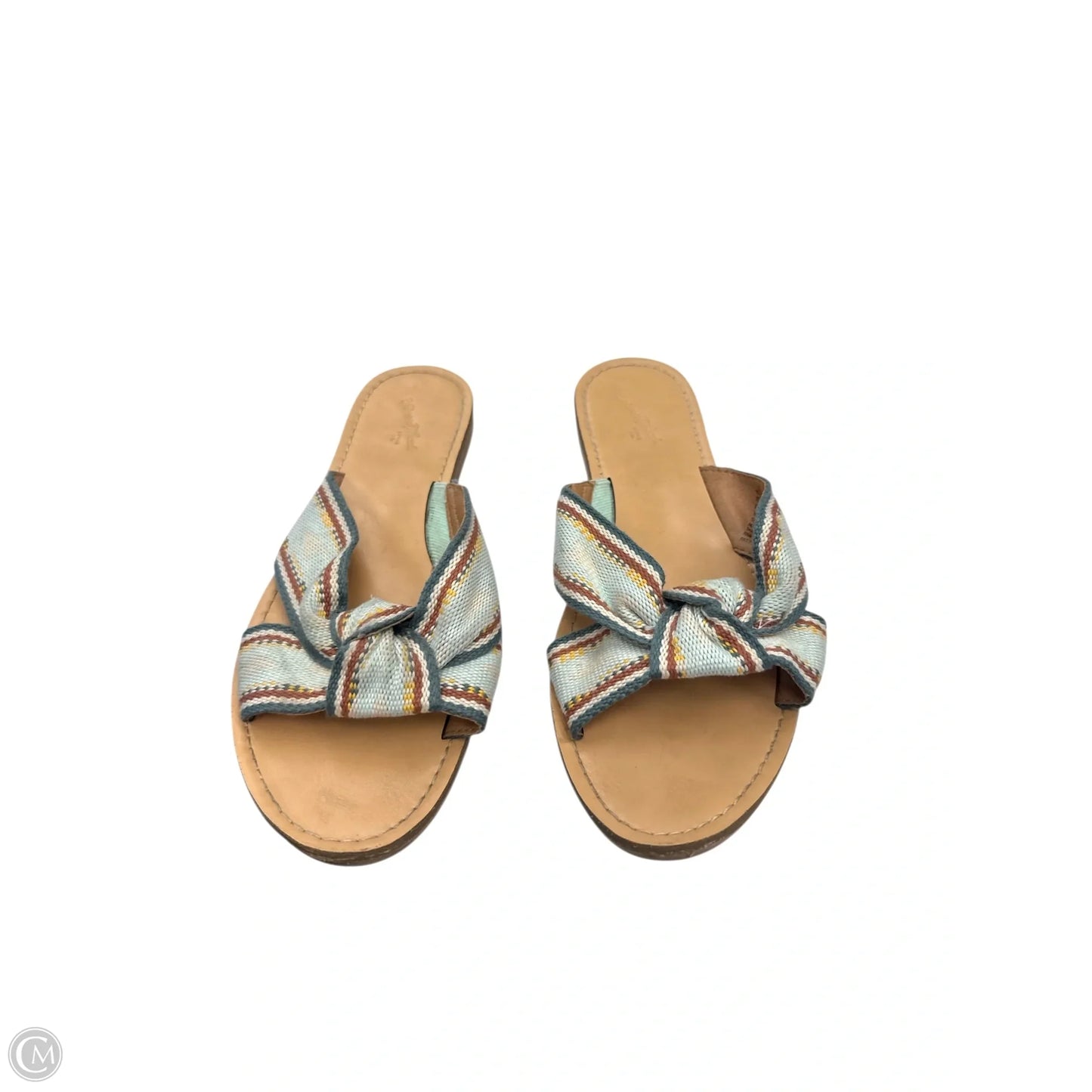 Sandals Flats By Universal Thread In Green, Size: 9.5