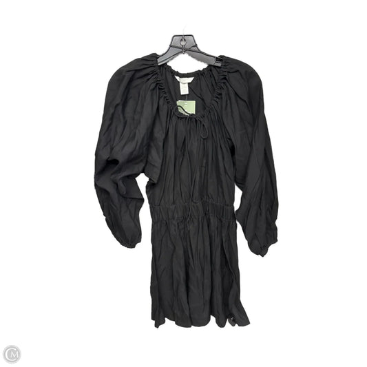 Dress Casual Midi By H&m In Black, Size: S