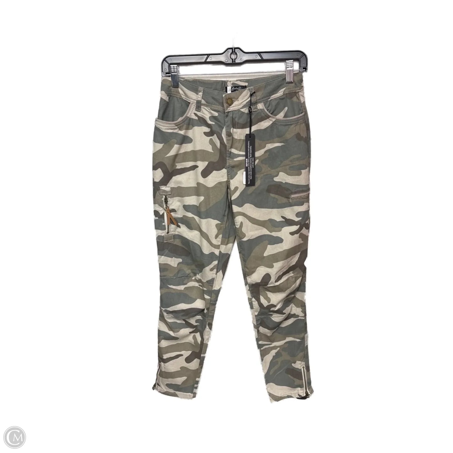 Pants Cargo & Utility By Charlie B In Camouflage Print, Size: 4