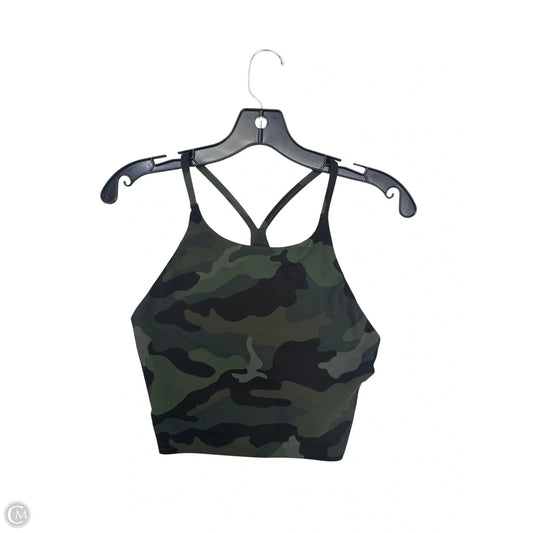 Athletic Bra By Old Navy In Camouflage Print, Size: M