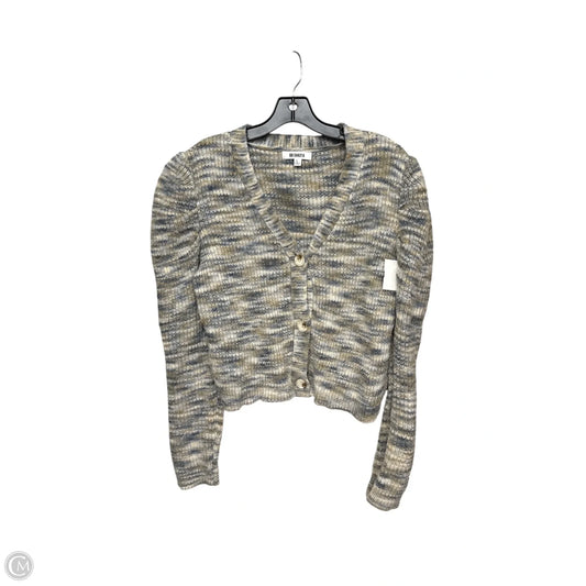 Sweater By Bb Dakota In Blue & Grey, Size: L