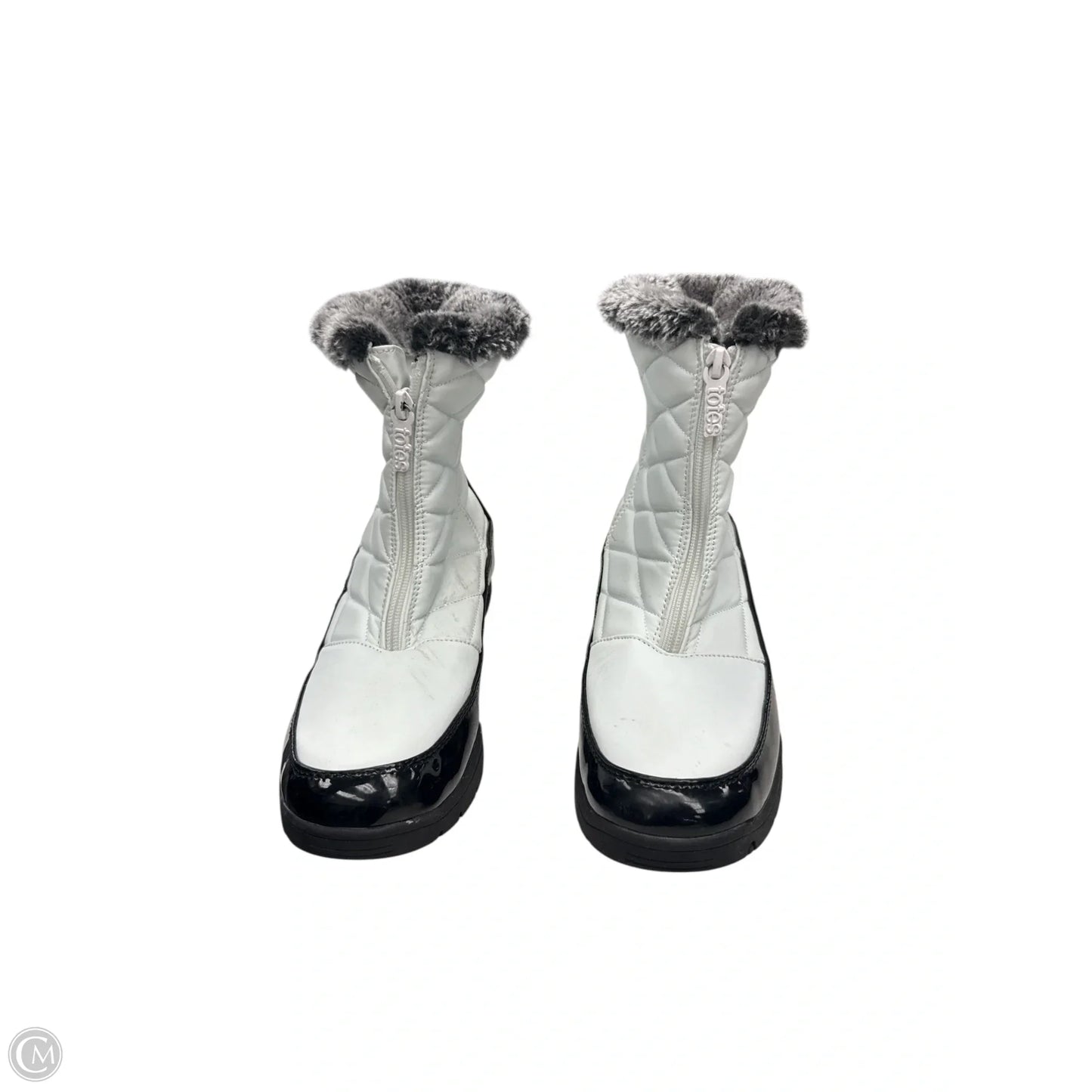 Boots Snow By Totes In White, Size: 10