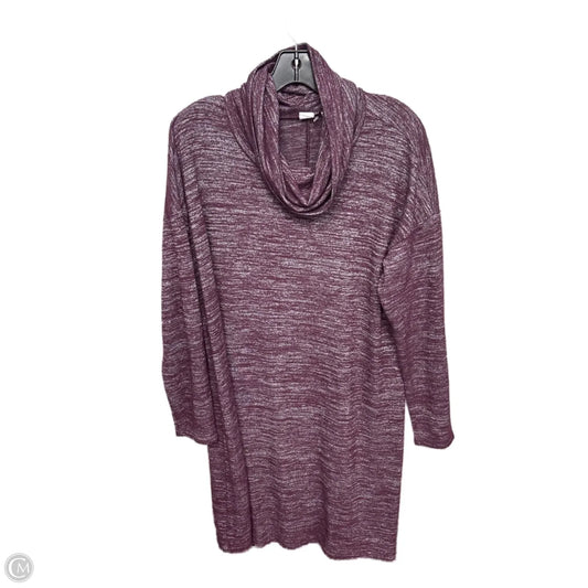 Dress Casual Midi By Gap In Purple, Size: Xl